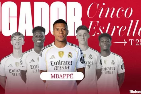 مبابي يتفوق على فينيسيوس.. الكشف عن لاعب الشهر في ريال مدريد